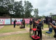 Gubernur Sultra Ambil Bagian Lomba Menembak dalam Rangka HUT Bhayangkara ke-79