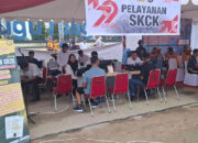 Warga Kota Kendari Antusias Hadiri Pelayanan SKCK dan Pemeriksaan Kesehatan Gratis