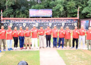 Polda Sultra Meriahkan HUT Kemerdekaan RI Ke-80 dengan Lomba Menembak