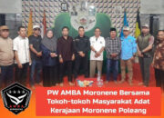 Pengukuhan Dewan Pengurus Wilayah AMBA Moronene Resmi Digelar di Rumah Adat Kerajaan