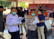 Kapolda Sultra Pimpin Pemusnahan 2,41 Kilogram Sabu