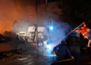 Kebakaran di Pasar Panjang Kendari, Api Hanguskan 5 Bangunan dan 3 Unit Kendaraan