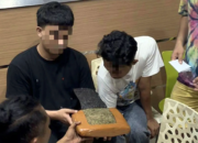 Hendak Ambil Ganja 1 Kilogram, 2 Pemuda di Kendari Dibekuk Polisi