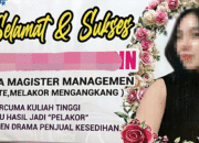 Viral Istri Beri Karangan Bunga ‘Pelakor’, Labrak Mahasiswi Saat Wisuda di Kendari