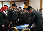 Puluhan Pejabat Pemprov Sultra Dilantik Gubernur, Ini Daftar Nama dan Jabatannya