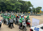 Puluhan Komunitas Ojol di Kendari Dukung Polri Tetap di Bawah Presiden