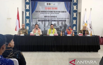 Menko Polkam dan Mendagri Tinjau Sekolah Rakyat di Kendari