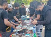 Sarang Narkoba di Kampung Salo Kendari Digerebek Polda Sultra, 11 Orang Ditangkap